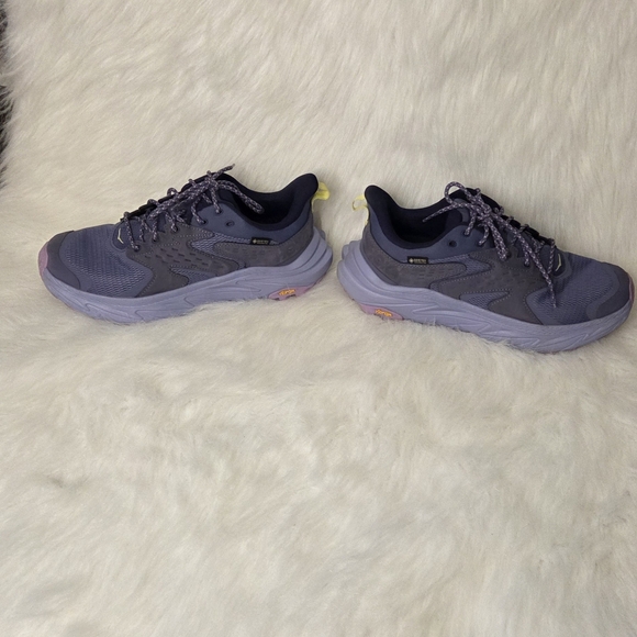 Hoka Anapaca 2 Purple Hiking Shoes (Worn Once) 9B - Picture 4 of 12
